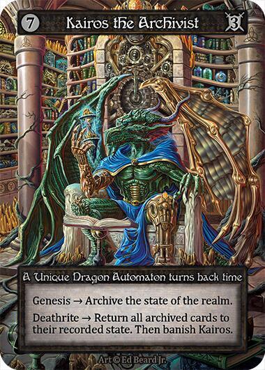 Kairos the Archivist Dragonlord card price