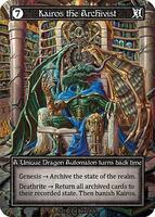 Kairos the Archivist (Foil) - Dragonlord - Sorcery: Contested