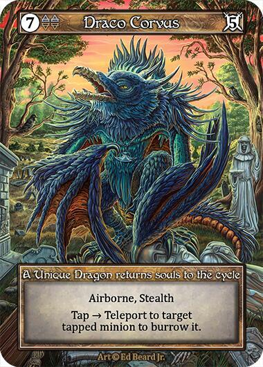 Draco Corvus (Foil) Dragonlord card price