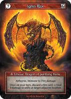 その他 Shrine of the Dragonlord foil Sorcery Ignis Rex (Foil) - Dragonlord - Sorcery: Contested Realm