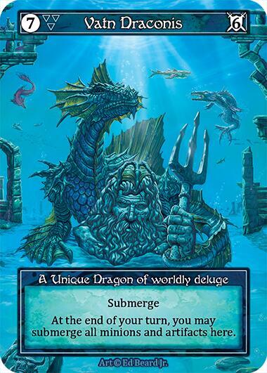 Vatn Draconis (Foil) - Dragonlord - Sorcery: Contested Realm