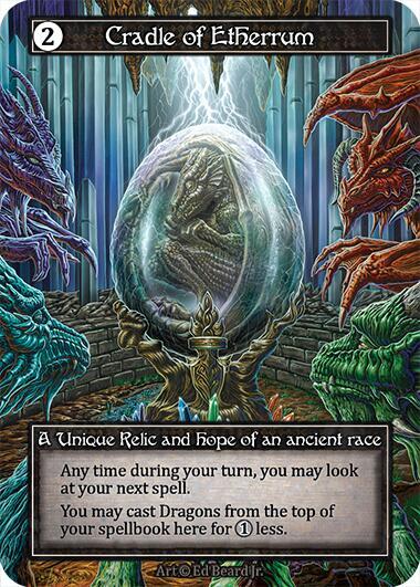 Cradle of Etherrum (Foil) - Dragonlord - Sorcery: Contested Realm