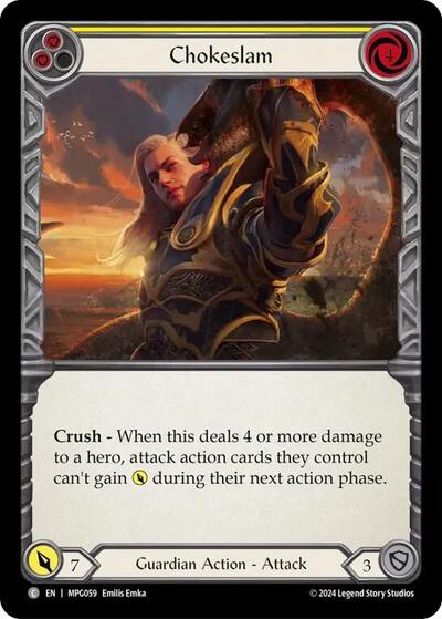 Chokeslam Yellow
