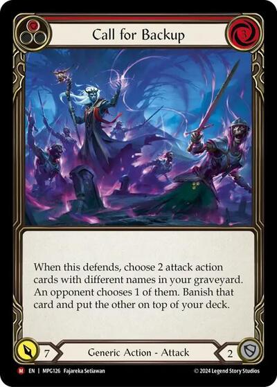 Call for Backup Mastery Pack Guardian card price