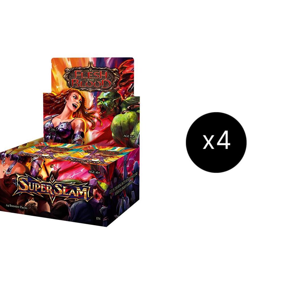 Super Slam Booster Box Case - Super Slam - Flesh and Blood TCG