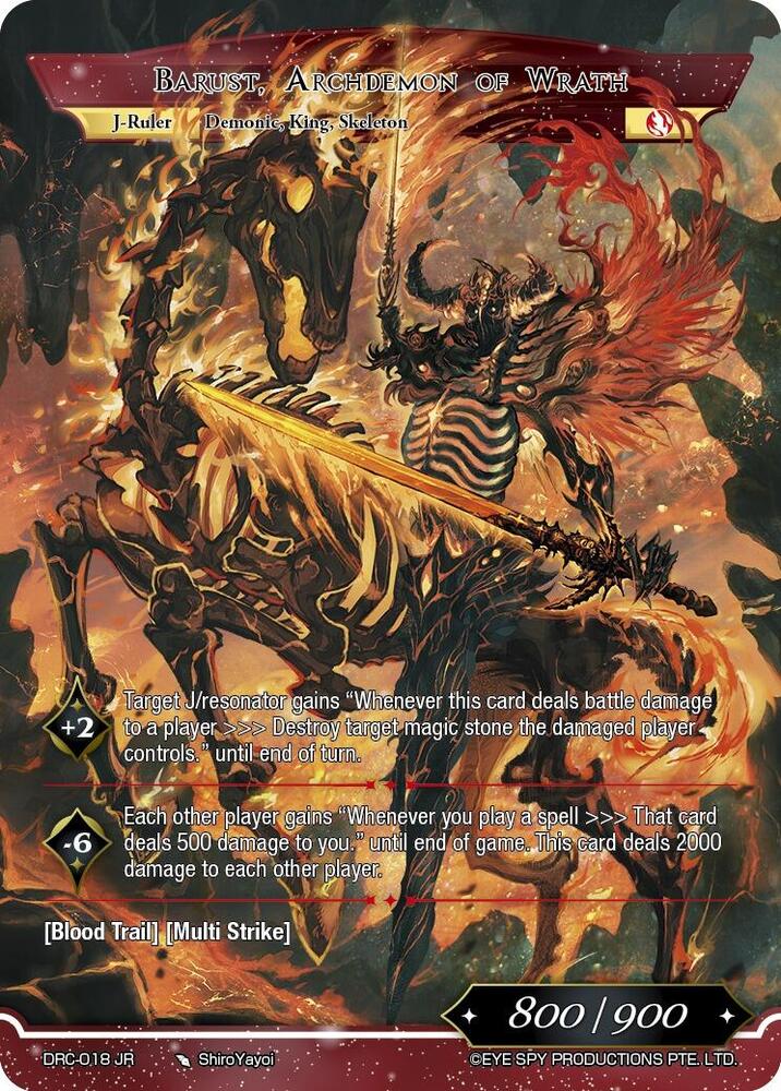Duke of Disaster, Barust // Barust, Archdemon of Demon