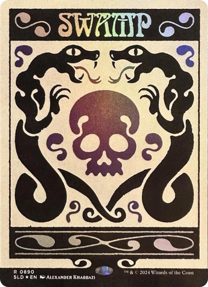 Swamp (0890) (Rainbow Foil) - Secret Lair Drop Series - Magic: The