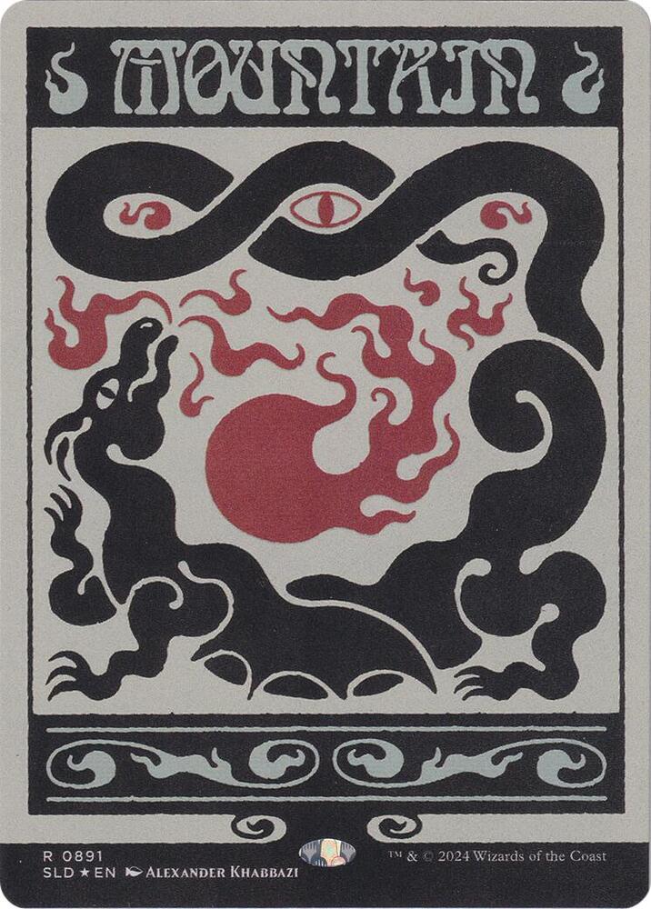 MTG 山 Mountain SLD(0891 sld) 3枚セット 647467_in_1000x1000.jpg