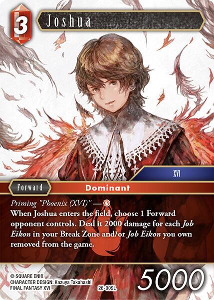 Joshua - Gunslinger in the Abyss - Final Fantasy TCG - TCGplayer.com