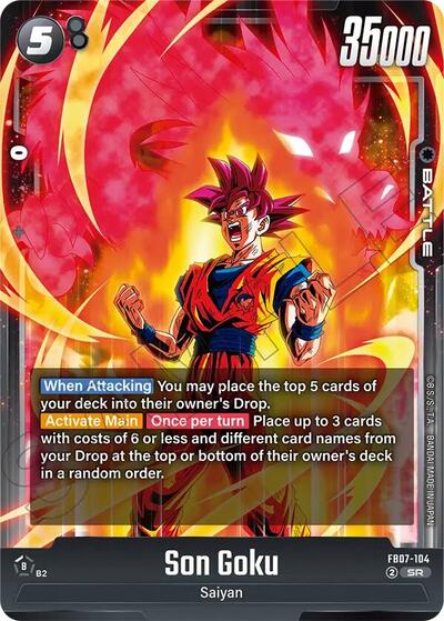 Son Goku - FB07-104 card