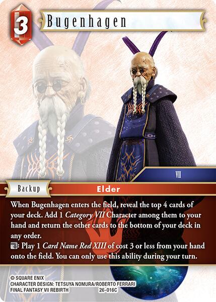 Bugenhagen - Gunslinger in the Abyss - Final Fantasy TCG - TCGplayer.com