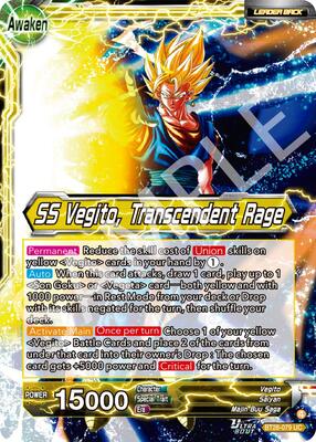 Vegito // SS Vegito, Transcendent Rage