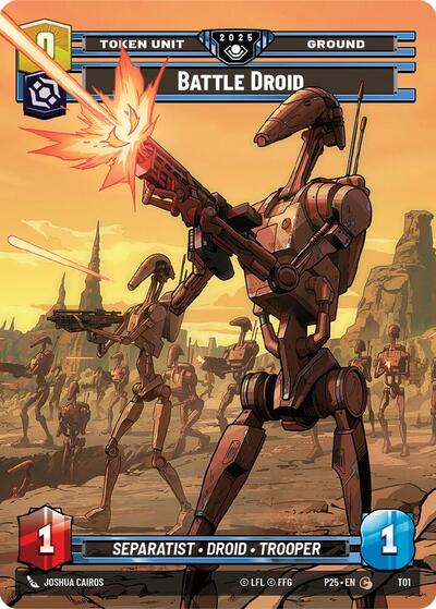 Battle Droid // Clone Trooper card