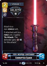 Corrupted Saber