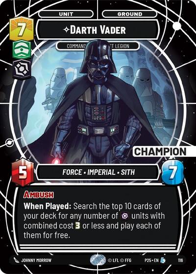 Darth Vader Commanding the First Legion Finalist