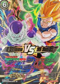 Frieza VS SS Son Goku card art