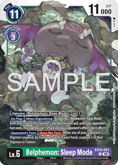 Belphemon: Sleep Mode