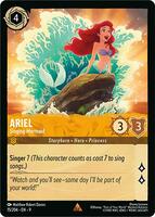 ariel lorcana cards Ravensburger Disney TCG Playmat Featuring - Sonic Warrior - Protects - Versatile Game, Desk, or Mouse Pad Little Mermaid Cost (Ink)3 Character Version Set 10 - 241/204 Iconic