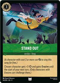 Stand Out - Fabled - Lorcana card