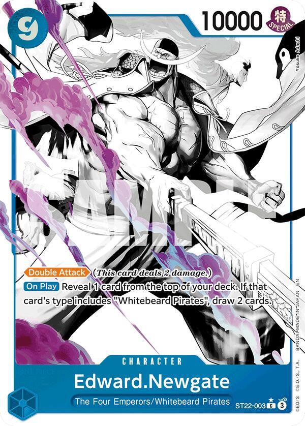 EdwardNewgate Parallel onepiece card