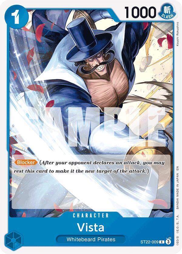Vista - Starter Deck 22: Ace & Newgate - One Piece Card Game