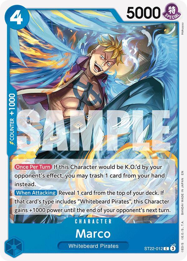 marco one piece tcg deck One Piece TCG Ace & Newgate Starter Deck [ST-22]