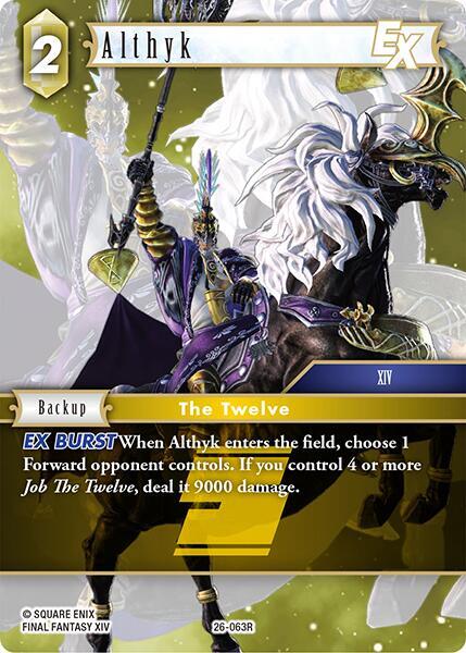Althyk EX - Gunslinger in the Abyss - Final Fantasy TCG