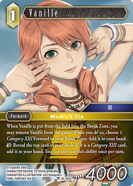 Vanille - Gunslinger in the Abyss - Final Fantasy TCG - TCGplayer.com