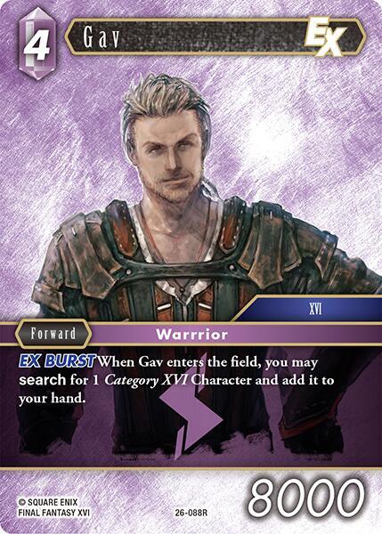 Gav EX - Gunslinger in the Abyss - Final Fantasy TCG - TCGplayer.com
