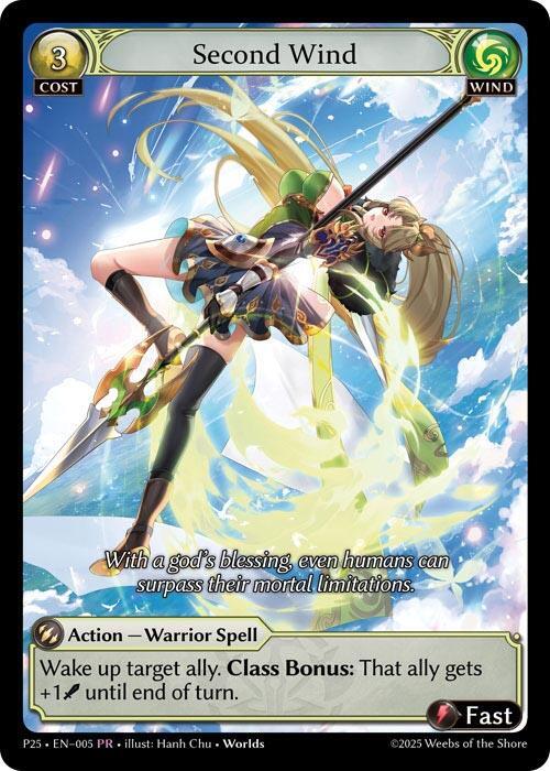Second Wind - Promotional Cards - Grand Archive TCG - TCGplayer.com