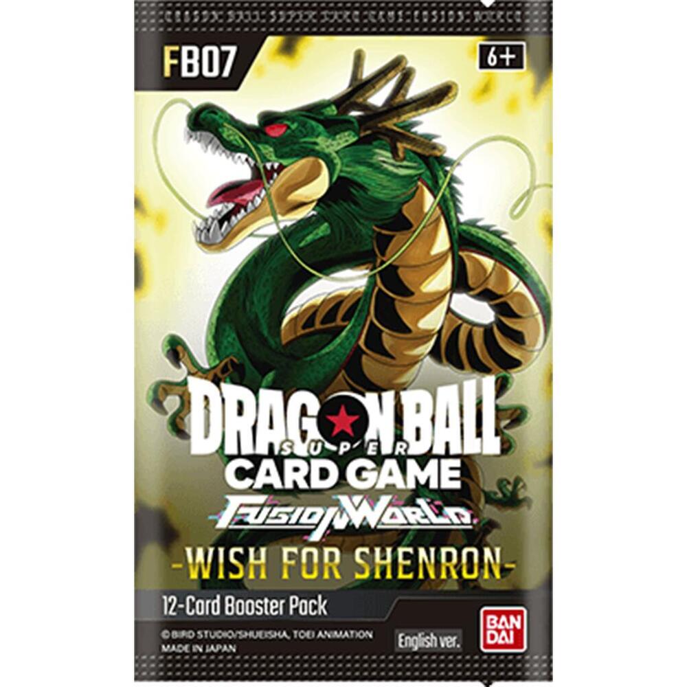 Wish For Shenron Booster Pack Wish For Shenron Dragon Ball Super 