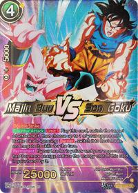Majin Buu VS Son Goku card art