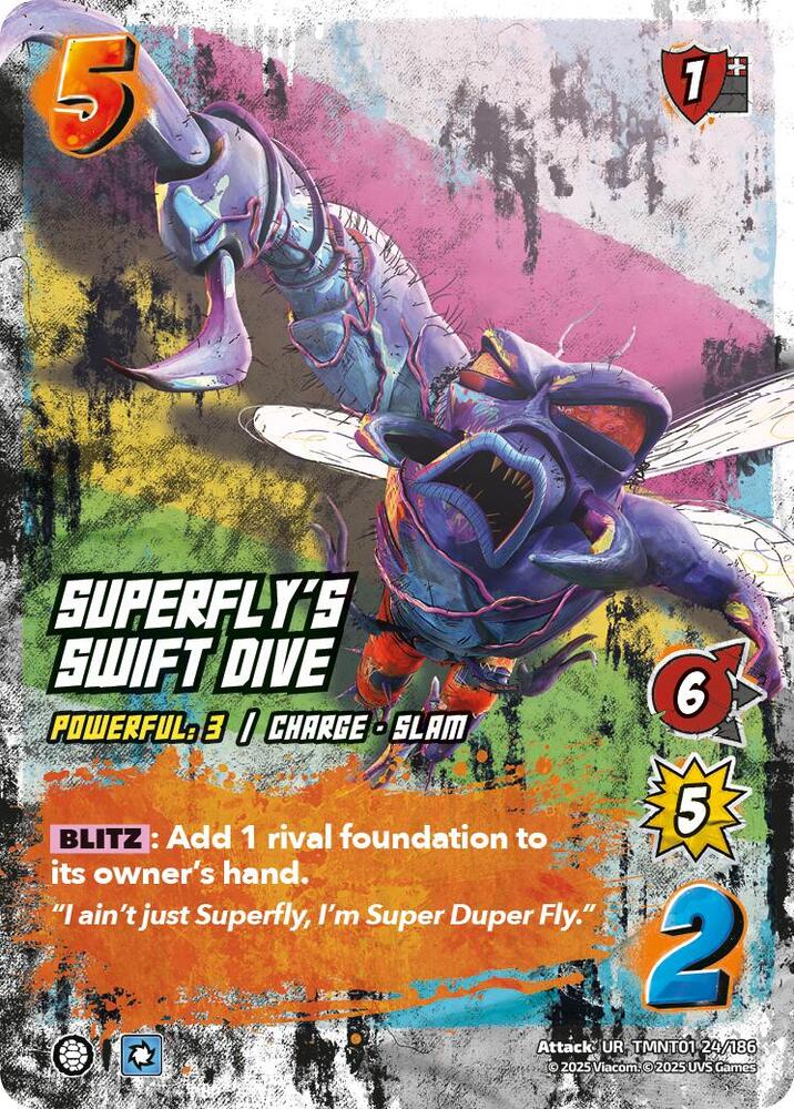 Superfly's Swift Dive - Teenage Mutant Ninja Turtles - UniVersus