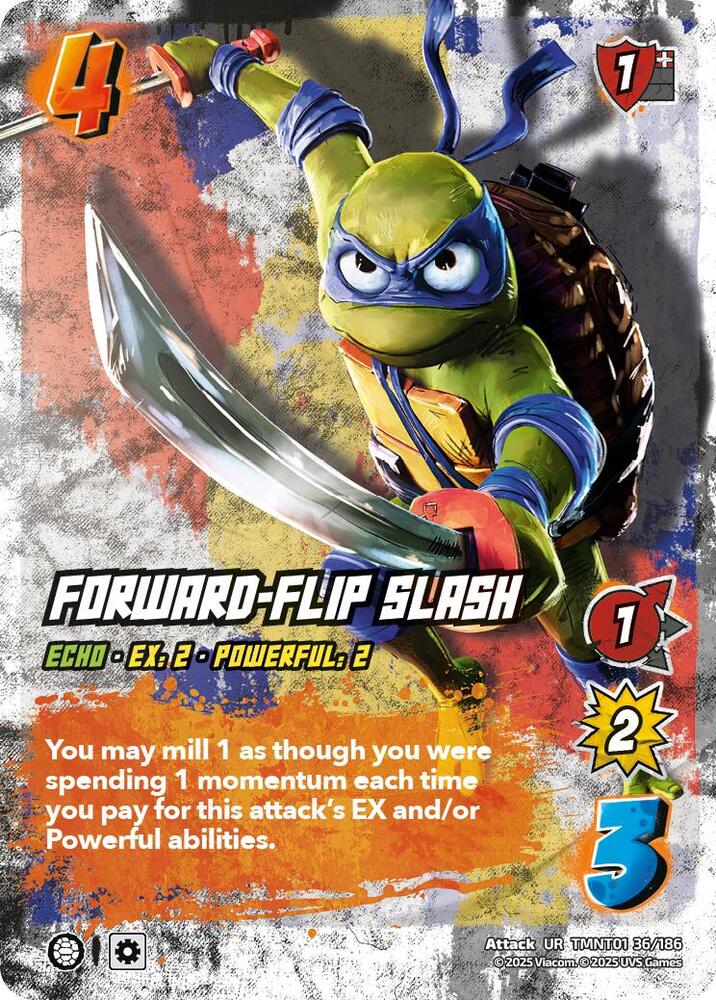 Forward-Flip Slash - Teenage Mutant Ninja Turtles - UniVersus
