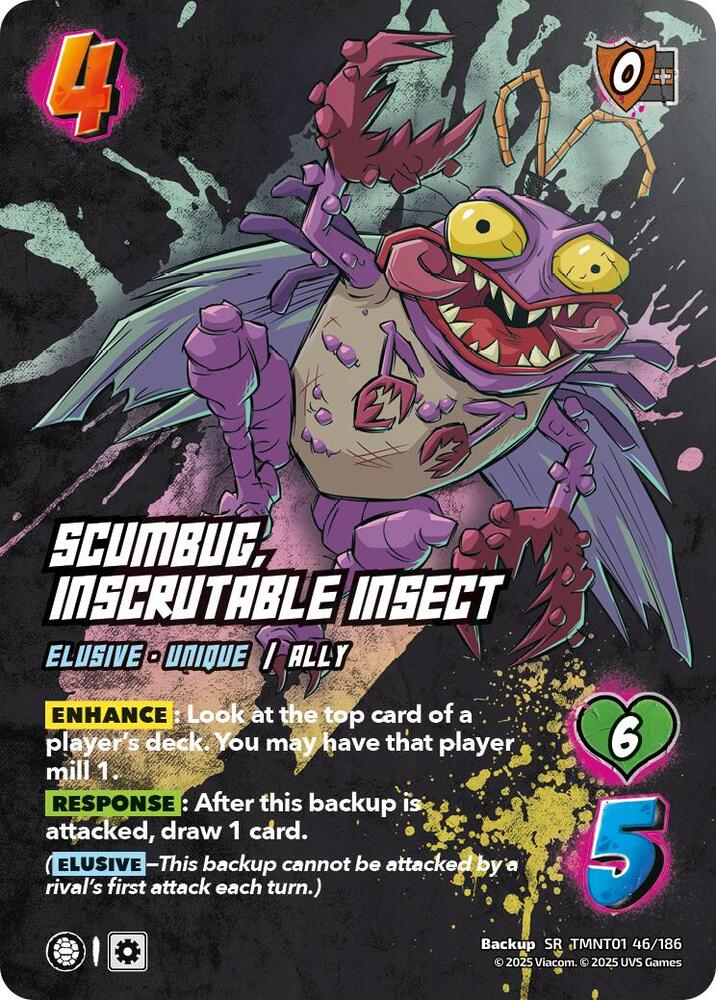 Scumbug, Inscrutable Insect - Teenage Mutant Ninja Turtles