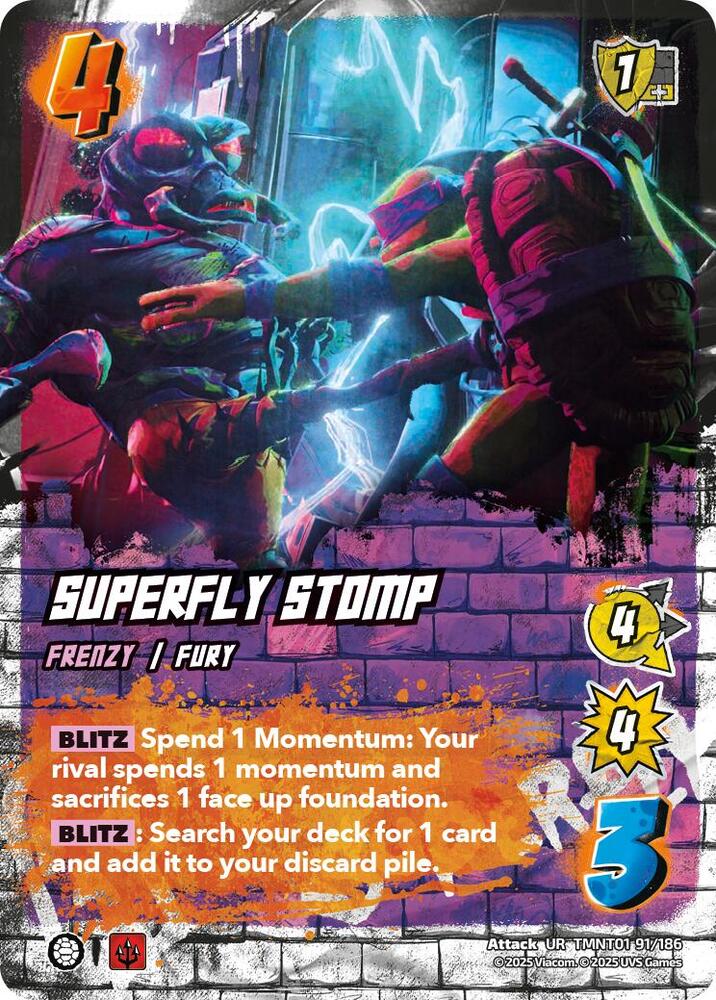 Superfly Stomp - Teenage Mutant Ninja Turtles - UniVersus