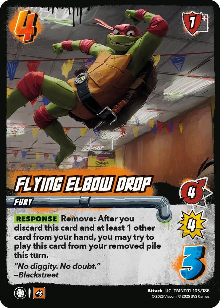 Flying Elbow Drop - Teenage Mutant Ninja Turtles - UniVersus ...