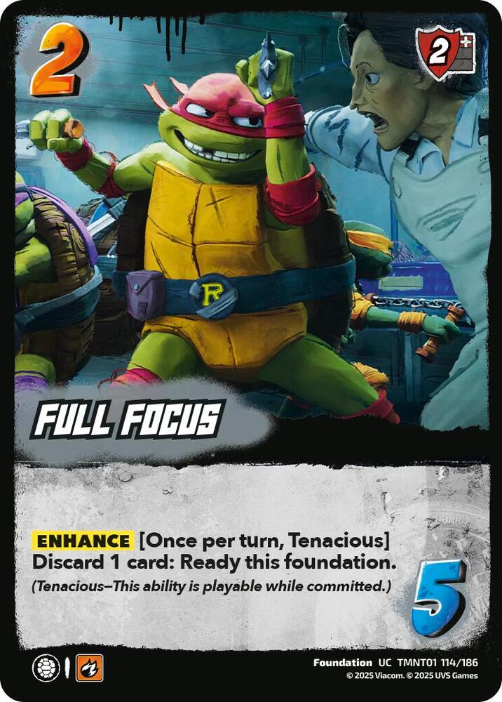 Full Focus - Teenage Mutant Ninja Turtles - UniVersus - TCGplayer.com