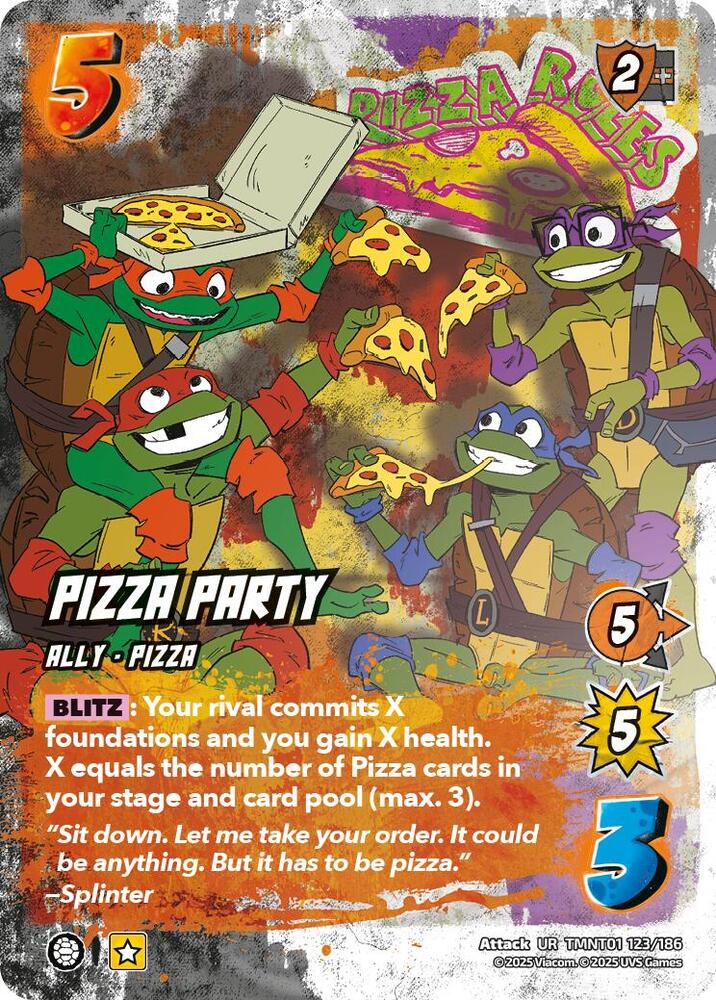 REPOLAR Naughty Partyシリーズ Pizza Party - Teenage Mutant Ninja Turtles - UniVersus - TCGplayer.com