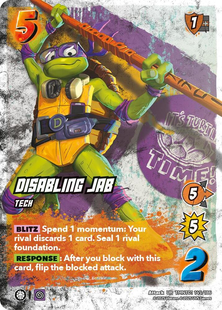Disabling Jab - Teenage Mutant Ninja Turtles - UniVersus