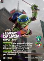 Leonardo, the Leader (Alternate Art) (197) - Teenage Mutant Ninja