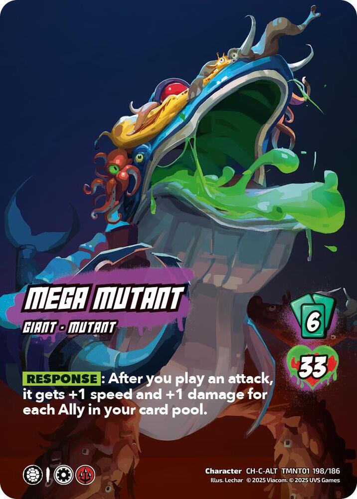 Mega Mutant (Alternate Art) - Teenage Mutant Ninja Turtles