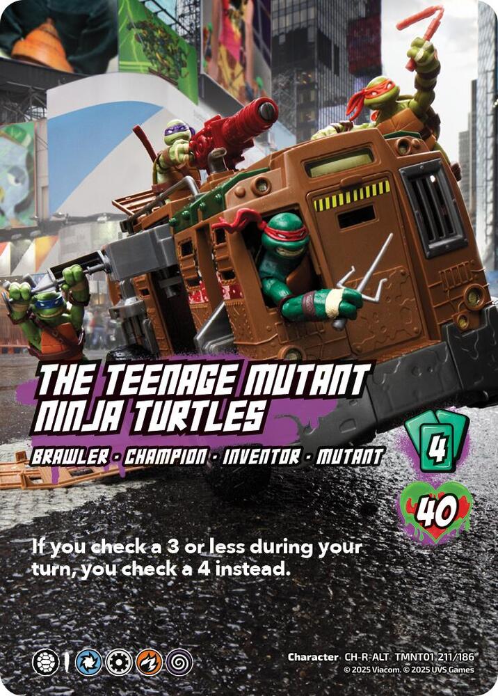 The Teenage Mutant Ninja Turtles (Alternate Art) (211) - Teenage