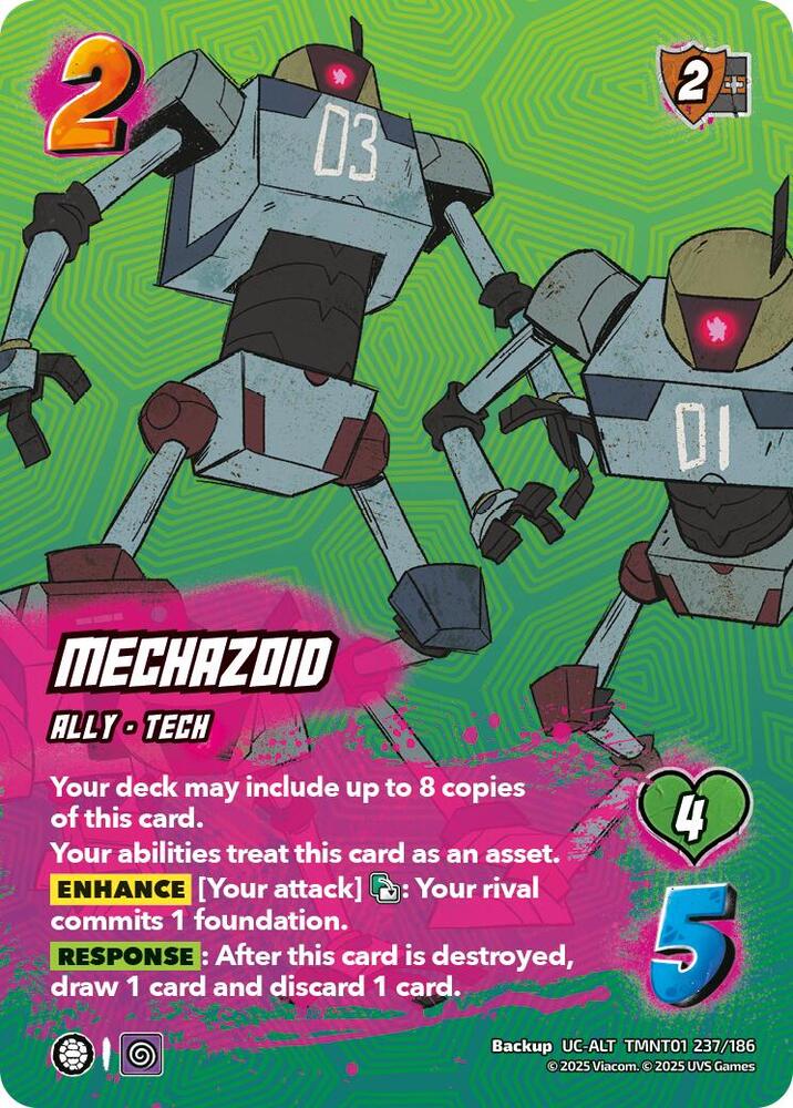 Mechazoid (Alternate Art) - Teenage Mutant Ninja Turtles