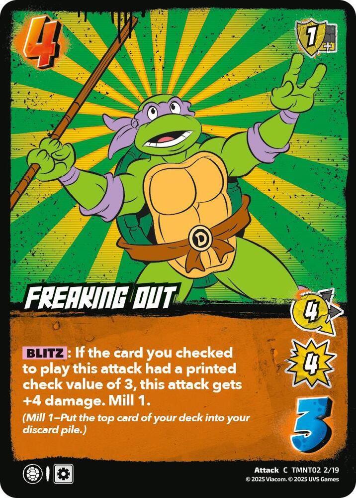 ☆ Muu Freaking Out (TMNT02) - Teenage Mutant Ninja Turtles - UniVersus