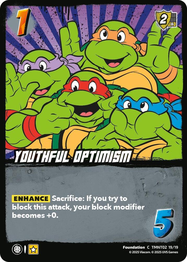 Youthful Optimism (TMNT02) - Teenage Mutant Ninja Turtles