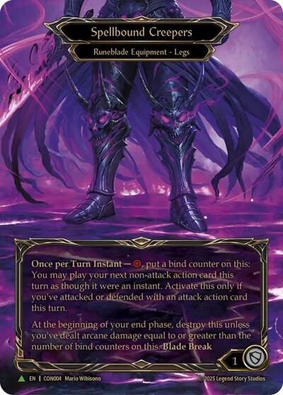 Spellbound Creepers - CON004 Flesh and Blood: Promo Cards card price