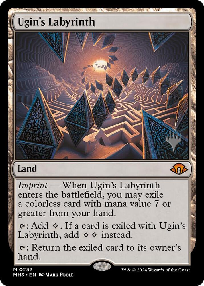 Ugin's Labyrinth 4枚セット Ugin's Labyrinth - Promo Pack: Edge of Eternities - Magic: The
