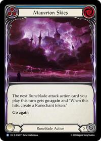 Mauvrion Skies (Blue)