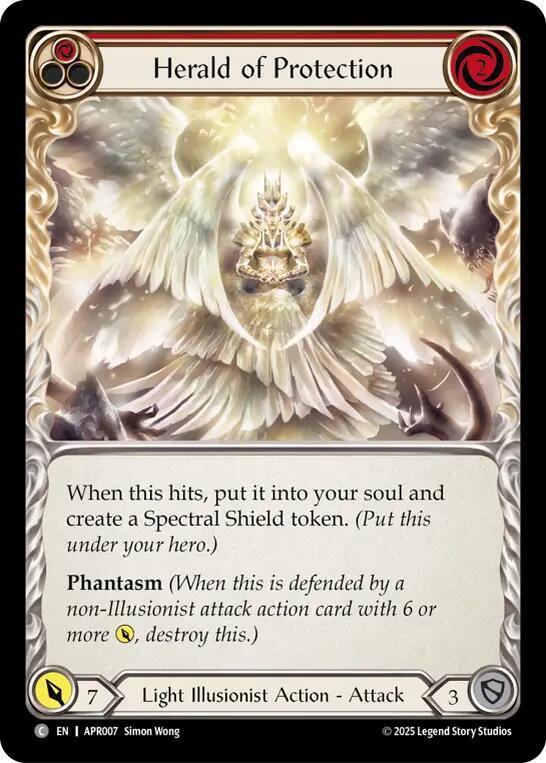Herald of Protection (Red)